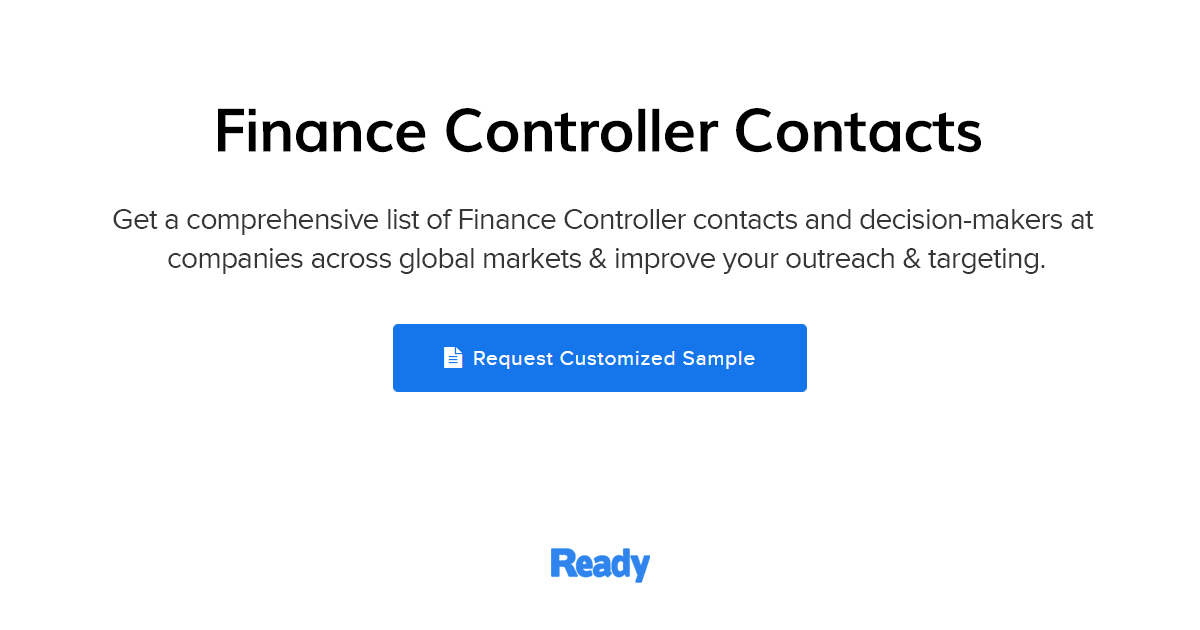 90,123 Finance Controller Contacts 2026
