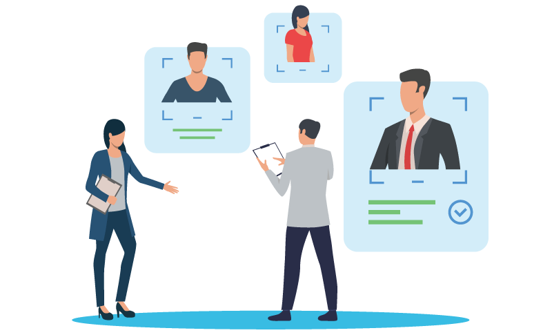 Reach role-based decision makers